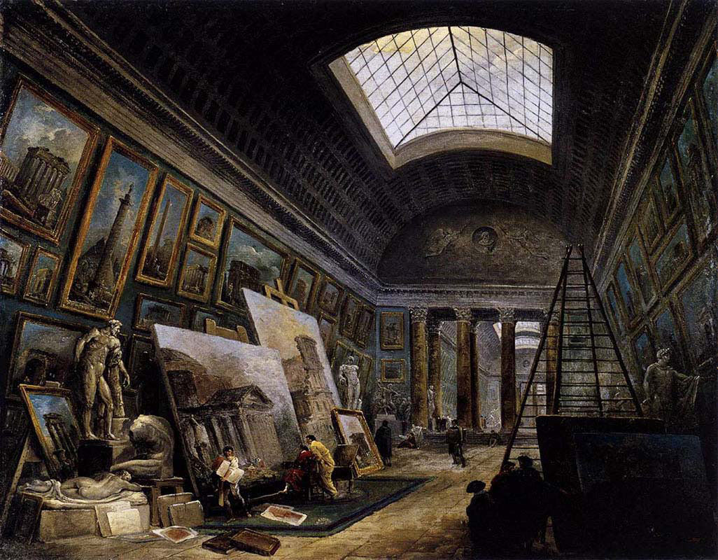 Imaginary View of the Grande Galerie